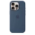 Чехол-накладка (силиконовый) для iPhone 16 Pro Silicone Case High Copy with MagSafe & Button Denim