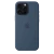 Чехол-накладка (силиконовый) для iPhone 16 Pro Max Silicone Case High Copy with MagSafe & Button Denim