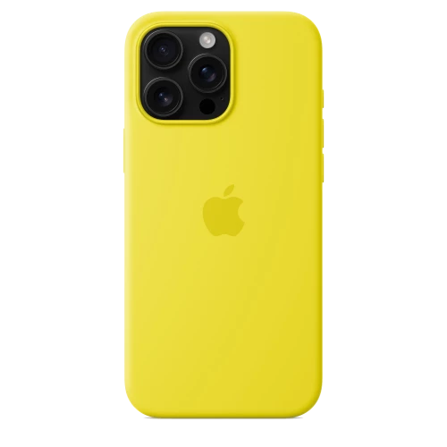 Чехол-накладка (силиконовый) для iPhone 16 Pro Max Silicone Case High Copy with MagSafe & Button Star Fruit
