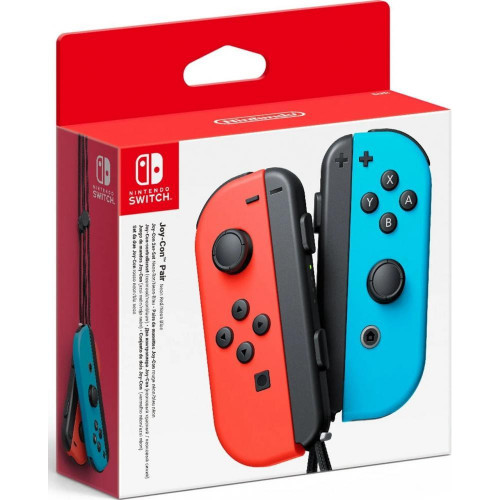 Nintendo Joy-Con Neon Red/Neon Blue Pair (45496430566)