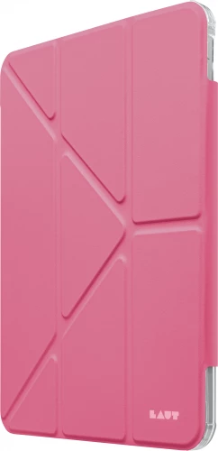 Чехол-книжка (полиуретановый) Apple iPad 10.9" 2022 LAUT HUEX FOLIO Y Tri-Fold Stand with Pencil Pink (L_IPD22_HF_P)