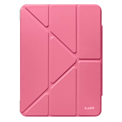 Чехол-книжка (полиуретановый) Apple iPad 10.9" 2022 LAUT HUEX FOLIO Y Tri-Fold Stand with Pencil Pink (L_IPD22_HF_P)