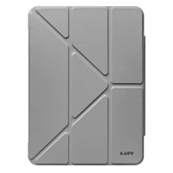 Чохол-книжка (поліуретановий) Apple iPad Pro 11" 2024 LAUT HUEX FOLIO Y Tri-Fold Stand with Pencil Grey (L_IPP24S_HF_GY)