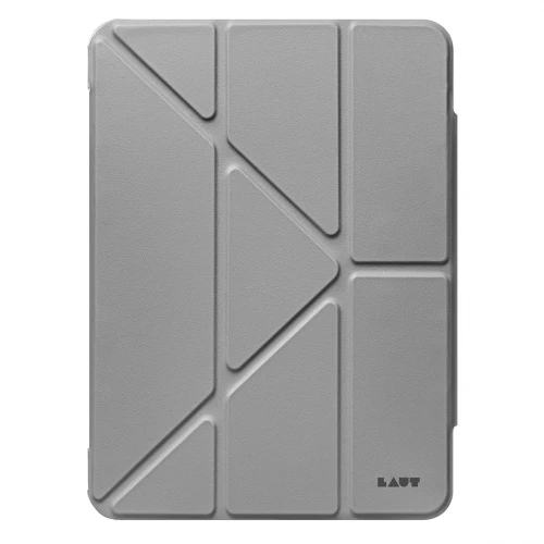 Чехол-книжка (полиуретановый) Apple iPad Pro 11" 2024 LAUT HUEX FOLIO Y Tri-Fold Stand with Pencil Grey (L_IPP24S_HF_GY)
