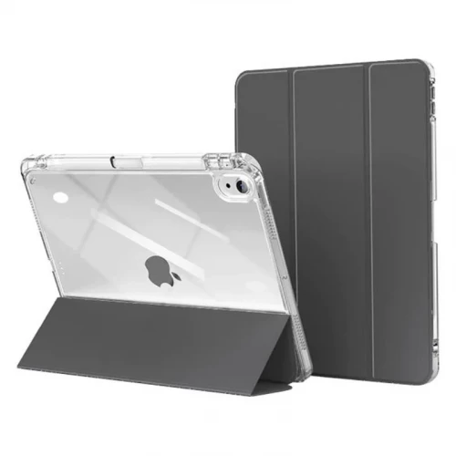 Чехол-книжка (полиуретановый) Apple iPad 10.9" 2022 Comma Joy PU with Pencil Slot Series Black