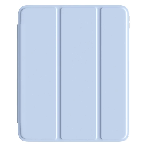 Чехол-книжка (полиуретановый) Apple iPad 10.9" 2022 Comma Joy PU with Pencil Slot Series Light Blue