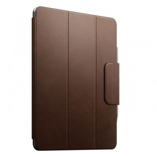 Чохол-книжка (шкіряний) Apple iPad Pro 12.9" M1 | M2 (2021 | 2022)/iPad Air 13” M2 (2024) NOMAD Leather Folio Plus Brown