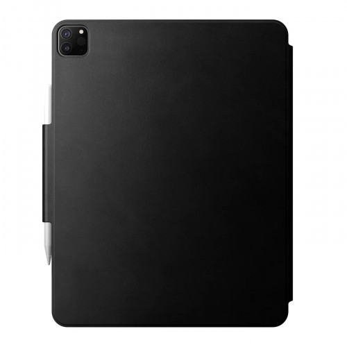 Чохол-книжка (шкіряний) Apple iPad Pro 12.9" M1 | M2 (2021 | 2022)/iPad Air 13” M2 (2024) NOMAD Leather Folio Plus Black