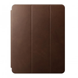 Чохол-книжка (шкіряний) Apple iPad Pro 12.9" M1 | M2 (2021 | 2022)/iPad Air 13” M2 (2024) NOMAD Leather Folio Brown