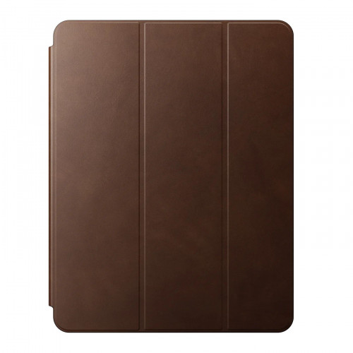 Чехол-книжка (кожаный) Apple iPad Pro 12.9" M1 | M2 (2021 | 2022)/iPad Air 13” M2 (2024) NOMAD Leather Folio Brown