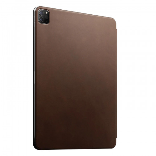 Чехол-книжка (кожаный) Apple iPad Pro 12.9" M1 | M2 (2021 | 2022)/iPad Air 13” M2 (2024) NOMAD Leather Folio Brown