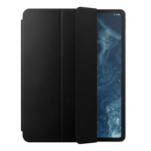 Чехол-книжка (кожаный) Apple iPad Pro 12.9" M1 | M2 (2021 | 2022)/iPad Air 13” M2 (2024) NOMAD Leather Folio Black