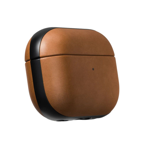 Чехол-накладка (кожаный) Apple AirPods Pro 2 NOMAD Modern Leather Case English Tan