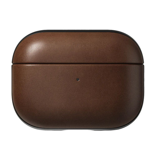 Чехол-накладка (кожаный) Apple AirPods Pro 2 NOMAD Modern Leather Case Brown