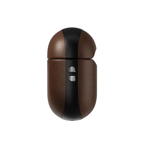 Чехол-накладка (кожаный) Apple AirPods Pro 2 NOMAD Modern Leather Case Brown