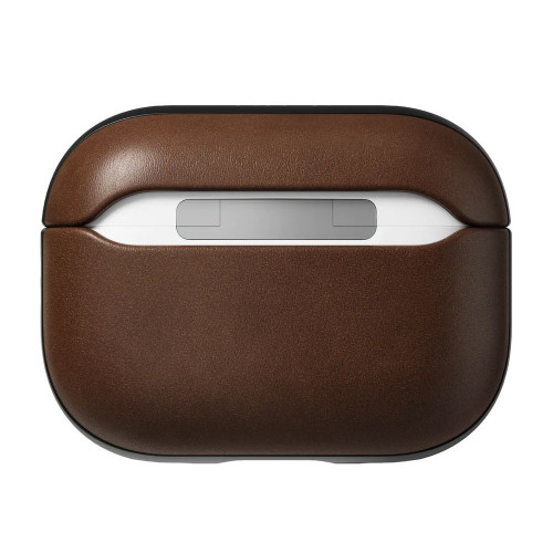 Чехол-накладка (кожаный) Apple AirPods Pro 2 NOMAD Modern Leather Case Brown
