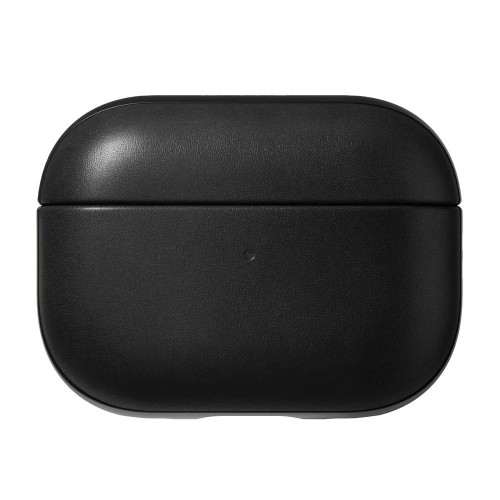 Чехол-накладка (кожаный) Apple AirPods Pro 2 NOMAD Modern Leather Case Black