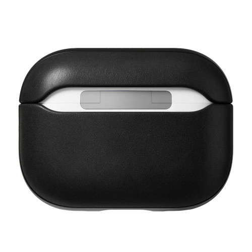 Чехол-накладка (кожаный) Apple AirPods Pro 2 NOMAD Modern Leather Case Black