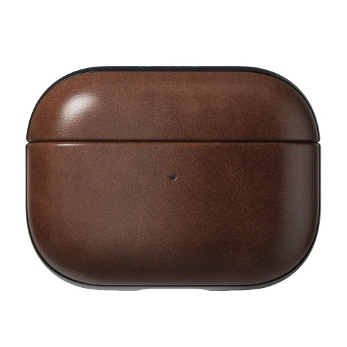 Чехол-накладка (кожаный) Apple AirPods Pro 2 NOMAD Horween® Modern Leather Case Rustic Brown