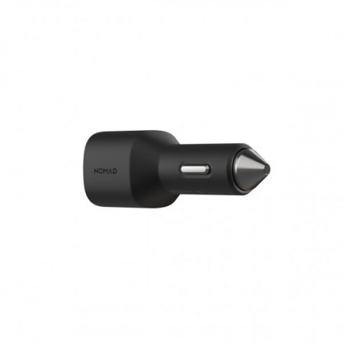 NOMAD Car Charger 70W Dual Port USB-C GaN Black