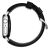 NOMAD Apple Watch 41/42mm Traditional Band Silver Hardware Black
