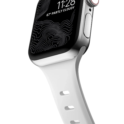 NOMAD Apple Watch 41/42mm Sport Slim Band Waterproof White