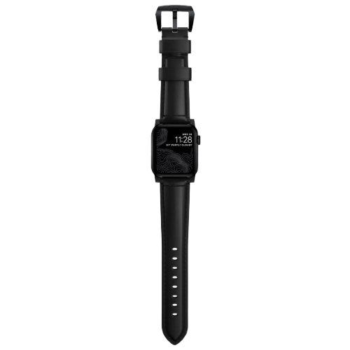 NOMAD Apple Watch 41/42mm Traditional Band Black Hardware Black
