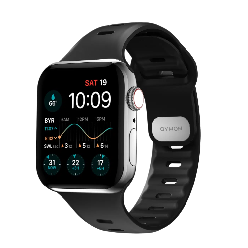 NOMAD Apple Watch 41/42mm Sport Slim Band Waterproof Black