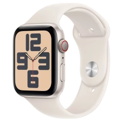 Apple Watch SE 2 GPS + Cellular 44mm Starlight Alu. Case w. Starlight S. Band M/L (MXG83/MXGU3)
