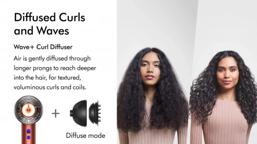 Фен Dyson Supersonic HD16 Nural Hair Dryer Red Velvet/Gold (594823-01)