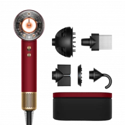 Фен Dyson Supersonic HD16 Nural Hair Dryer Red Velvet/Gold (594823-01)