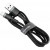 Baseus Cafule Lightning Cable 2A 3m Gray/Black (CALKLF-RG1)