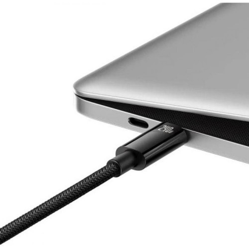 Baseus Tungsten Gold Fast Charging Type-C to Type-C 240W 2m Black (CAWJ040101)