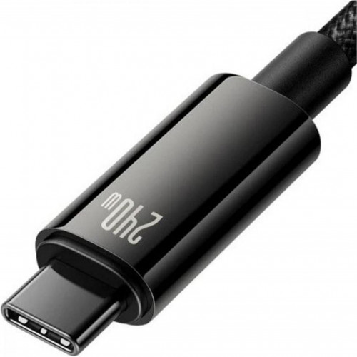 Baseus Tungsten Gold Fast Charging Type-C to Type-C 240W 2m Black (CAWJ040101)