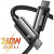 Baseus Tungsten Gold Fast Charging Type-C to Type-C 240W 2m Black (CAWJ040101)