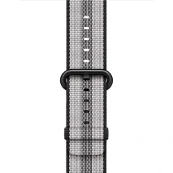 Apple Black Stripe Woven Nylon Band для Watch 38/40mm (MQVG2)