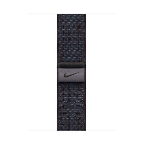 Apple Watch Series 10 GPS 46mm Jet Black Alu. Case w. Black/Blue Nike Sport Loop (MWX13+MYJD3)