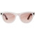 Ray-Ban Meta Skyler Shiny Chalky Gray/Gradient Cinnamon Pink (RW4010 670013 52-20)