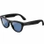 Ray-Ban Meta Skyler Standard - Shiny Black/Transitions Cerulean Blue (RW4010 601/MF 52-20)