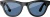 Ray-Ban Meta Skyler Standard - Shiny Black/Transitions Cerulean Blue (RW4010 601/MF 52-20)