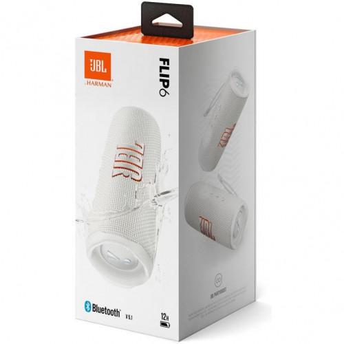 JBL Flip 6 Steel White (JBLFLIP6WHT)