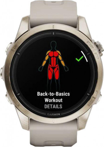 Garmin Epix Pro Gen 2 Sapphire 42mm Soft Gold w. Light S. Band (010-02802-10/11)