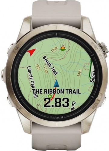 Garmin Epix Pro Gen 2 Sapphire 42mm Soft Gold w. Light S. Band (010-02802-10/11)