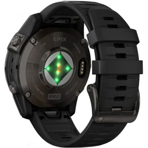 Garmin Epix Pro Gen 2 Sapphire 47mm Carbon G. DLC Tit. with Black Band (010-02803-10/11/54)