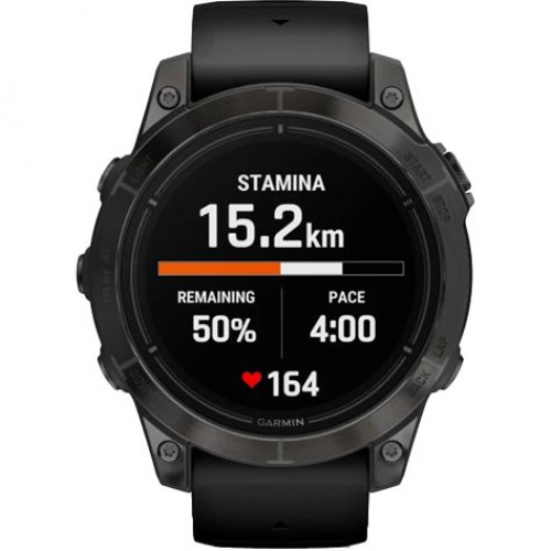 Garmin Epix Pro Gen 2 Sapphire 47mm Carbon G. DLC Tit. with Black Band (010-02803-10/11/54)