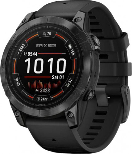 Garmin Epix Pro Gen 2 47mm Slate Gray w. Black Band (010-02803-00/01)