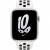 Apple Watch SE 2 GPS + Cellular 44mm Starlight Al. Case w. Summit Wh./B. Nike S. Band - M/L (MNQE3+MPH33)