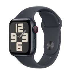 Apple Watch SE 2 GPS + Cellular 40mm Midnight Aluminum Case w. Midnight S. Band - M/L (MRGA3/MXFT3/MXGD3)