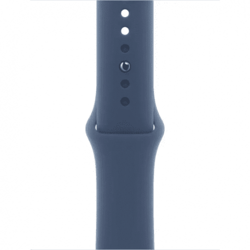 Apple Watch SE 2 GPS + Cellular 40mm Silver Aluminum Case w. Denim Sport Band - S/M (MXFV3, MXGF3)