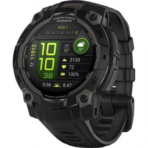 Garmin Instinct 3 45mm AMOLED Black with Black Band (010-02936-00)